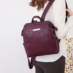 OFFICE LEATHER WIRE BACKPACK MINI_BASIC